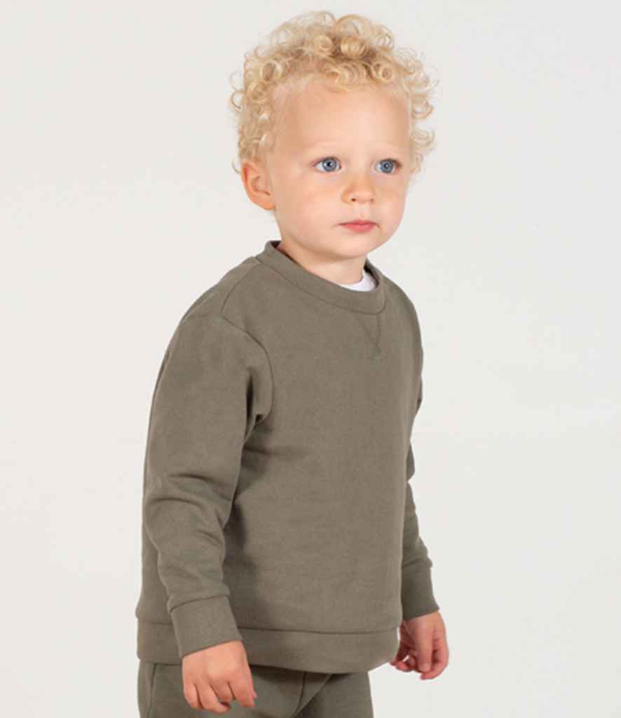 Baby Toddler Sweater Sustainable Tracksuit Khaki