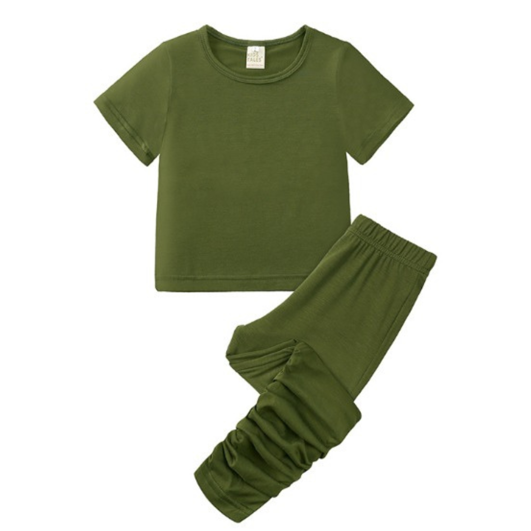 Kids 2024 plain loungewear