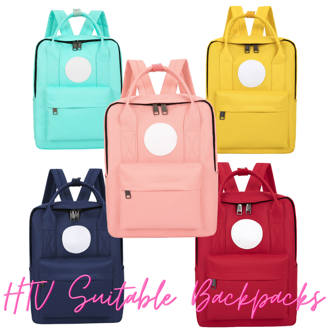 HTV Suitable Backpacks