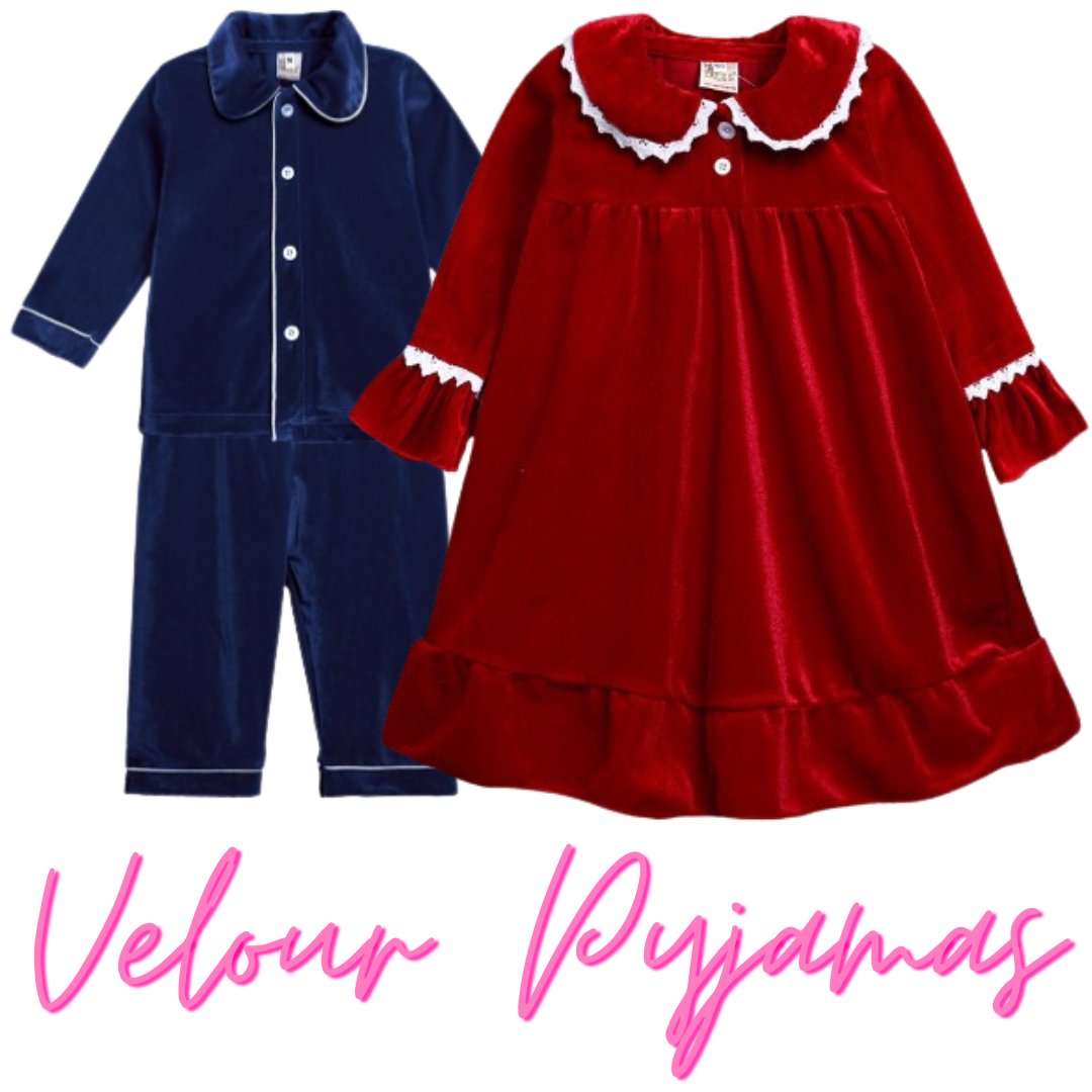 Velour Pyjamas & Nightwear