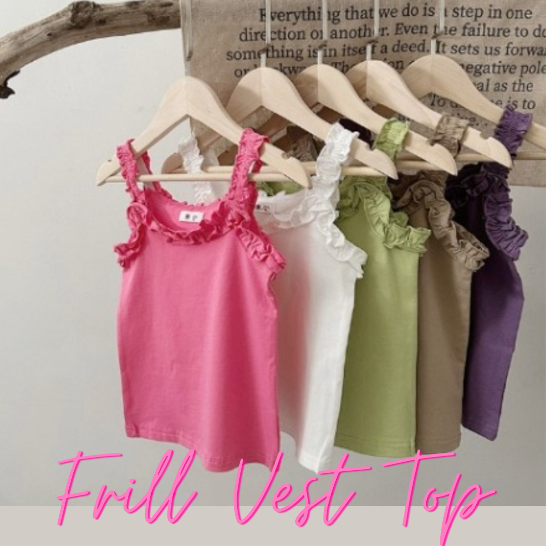 Supersoft Frilly Vest Top