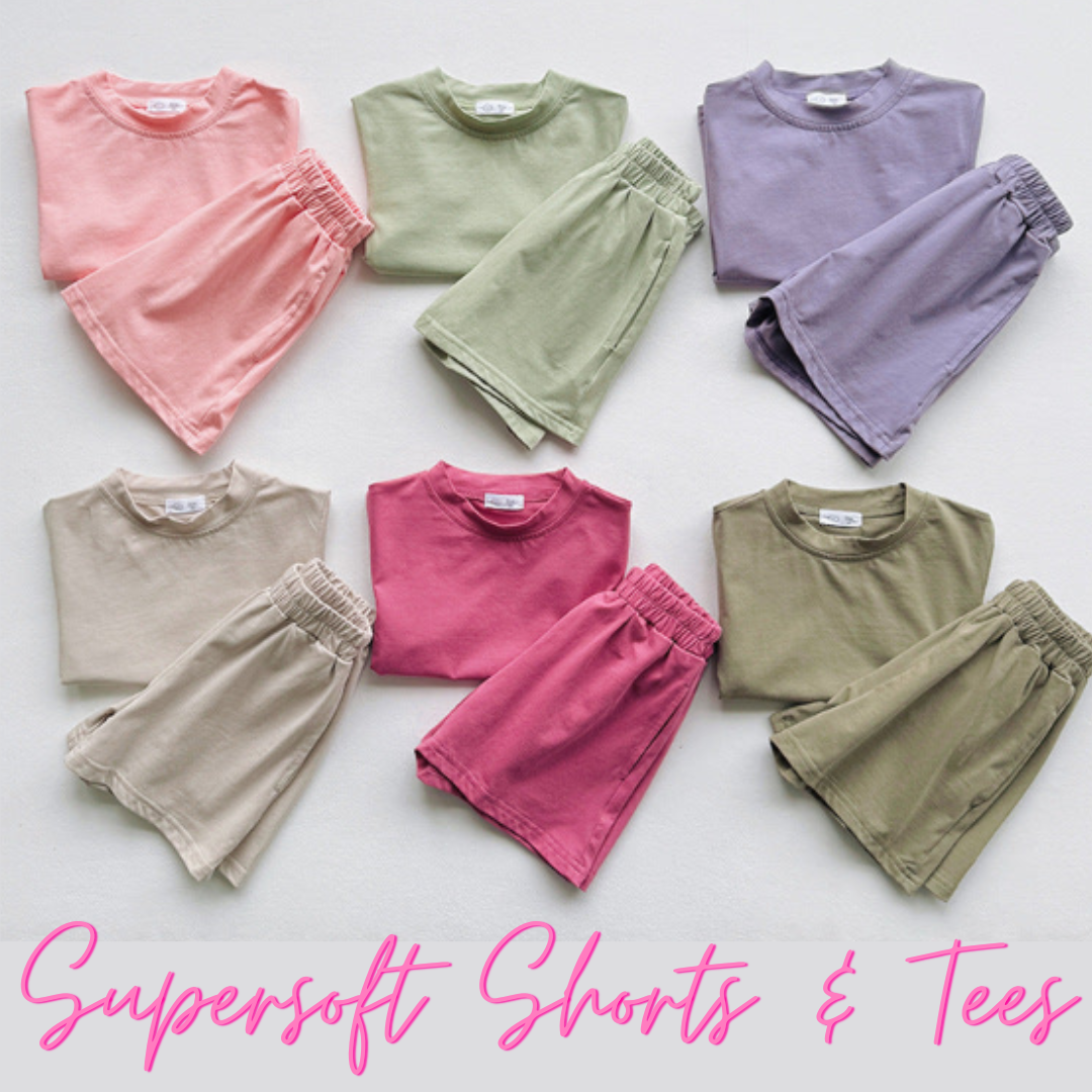 Supersoft Shorts & Tee Sets