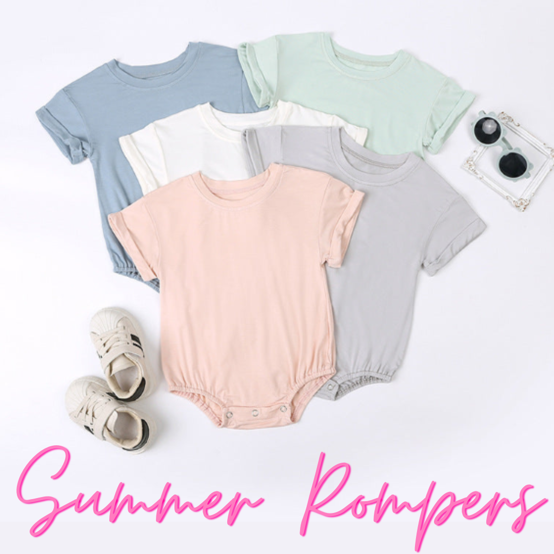 Summer Baby Rompers
