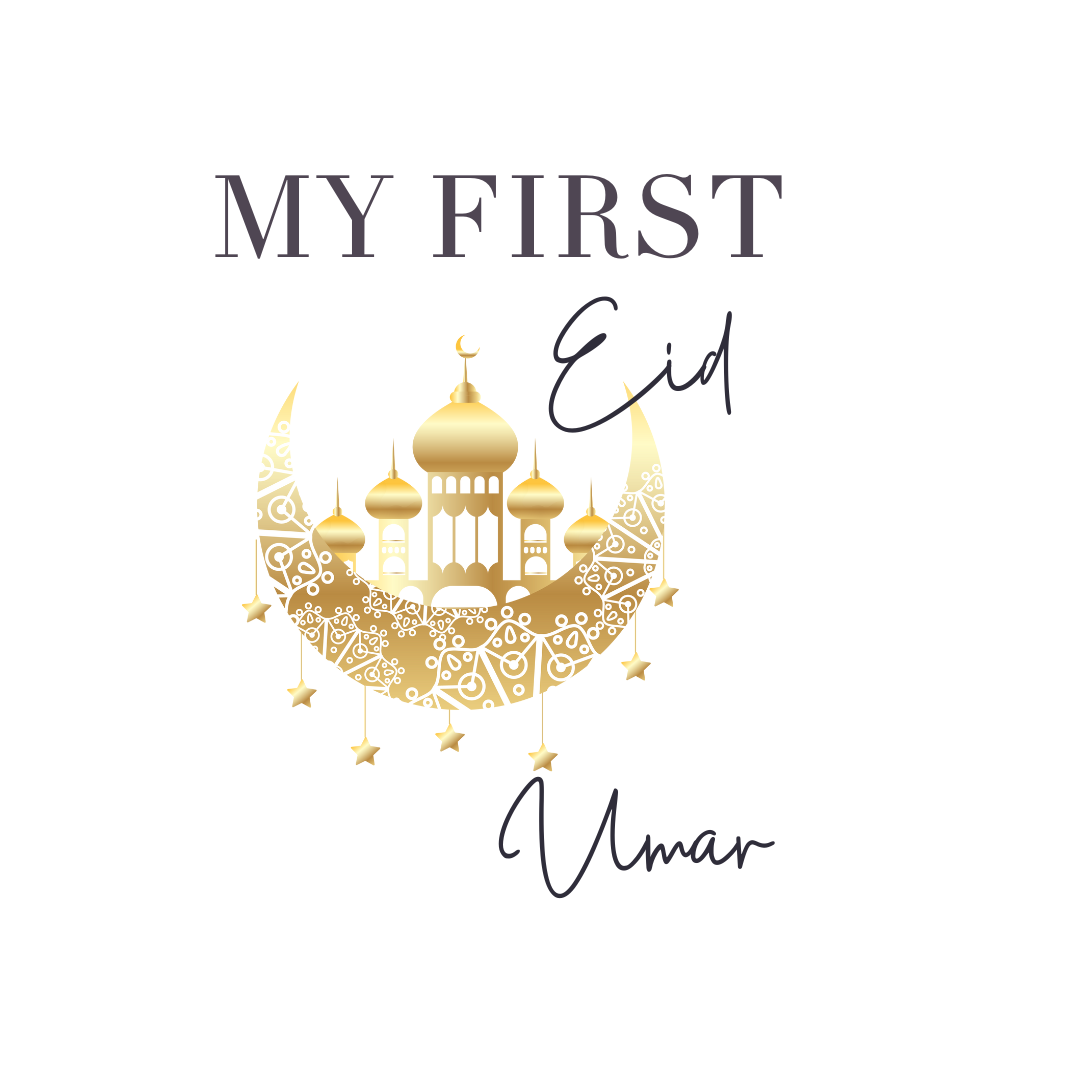 Personalised My First Eid Baby/Toddler Pyjamas - Navy