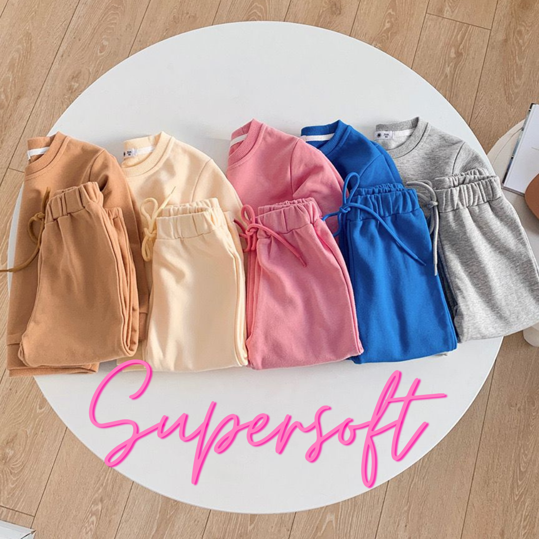 Supersoft Sweater Tracksuit - Beige