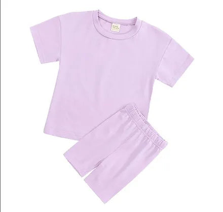 Kids Tales Women's Mama Cycling Shorts Sets -  Lilac