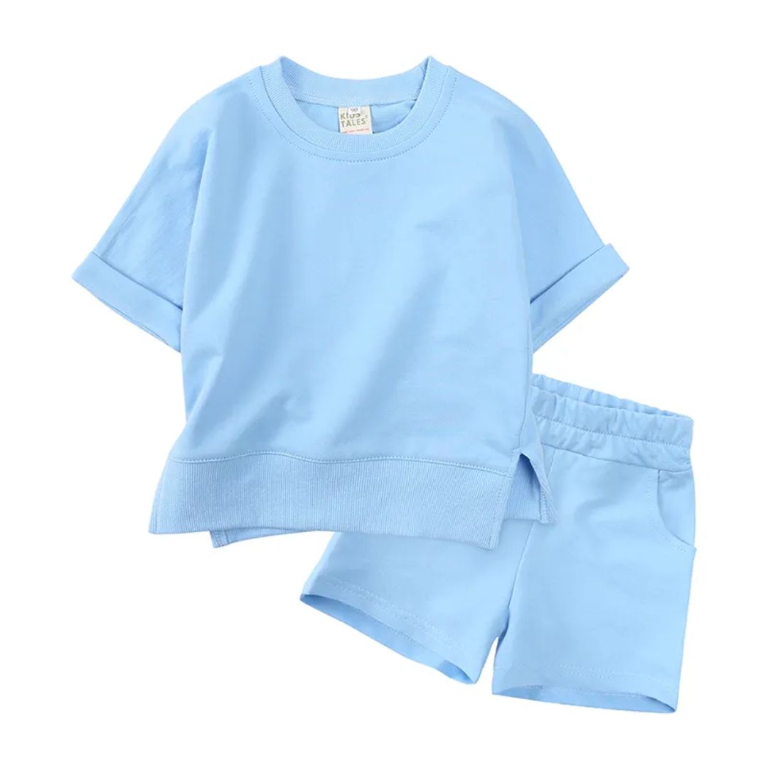 Blank Kids Tales Spring Shorts & Tee Sets  - Digital Images