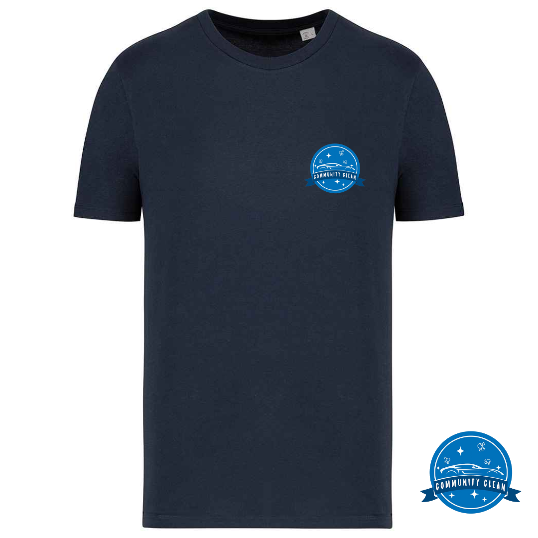 Navy Heavyweight Unisex T-Shirt - Community Clean