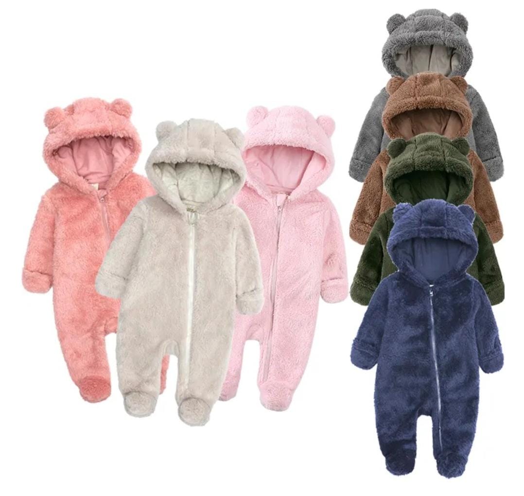 Baby boy fluffy onesie sale