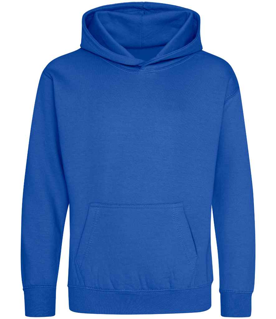 Kids Blank Cotton Hoodie - Royal Blue