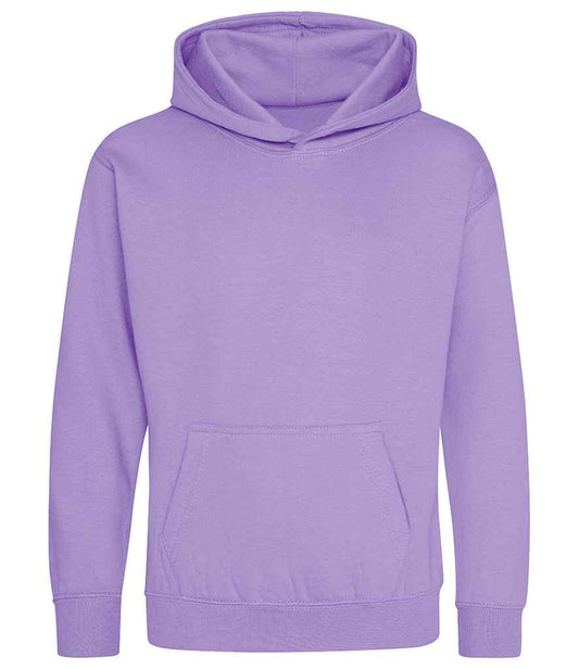 Kids Blank Cotton Hoodie - Lavender