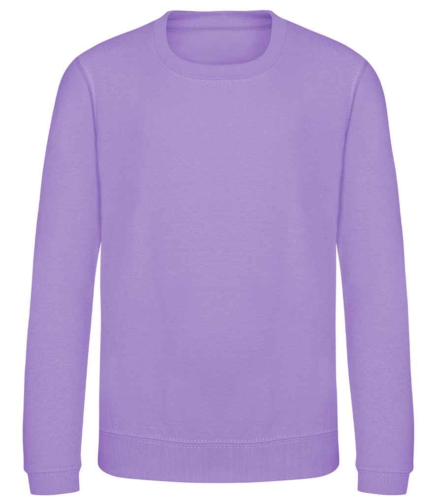 Kids Blank Cotton Sweatshirt - Lavender