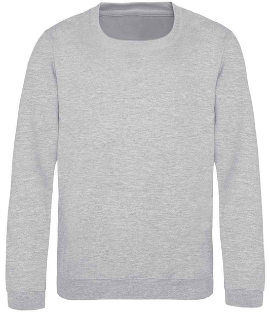 Kids Blank Cotton Sweatshirt - Heather Grey