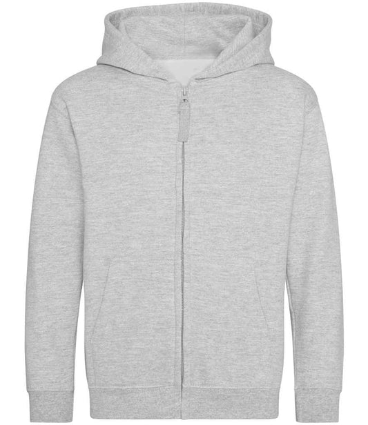 Kids Blank Zoodie - Heather Grey