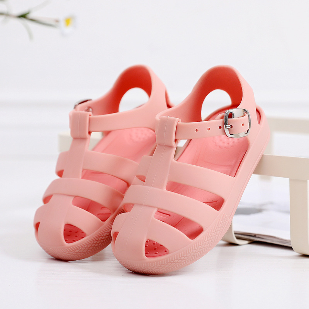 Toddler/Infant Jelly Sandals - Peachy Pink