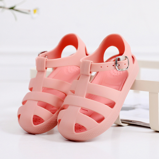 Toddler/Infant Jelly Sandals - Peachy Pink