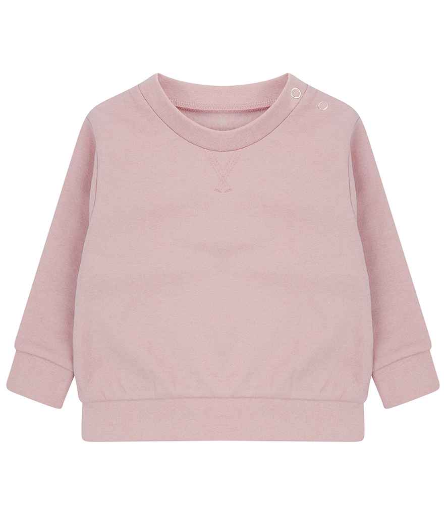 Baby/Toddler Sweater Sustainable Tracksuit - Soft Pink