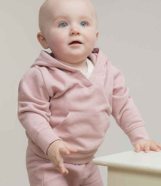 Baby/Toddler Sustainable Hoodie Tracksuit - Soft Pink