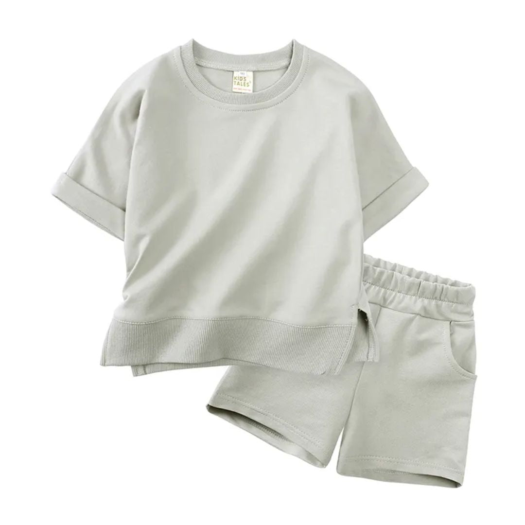 Blank Kids Tales Spring Shorts & Tee Sets  - Digital Images