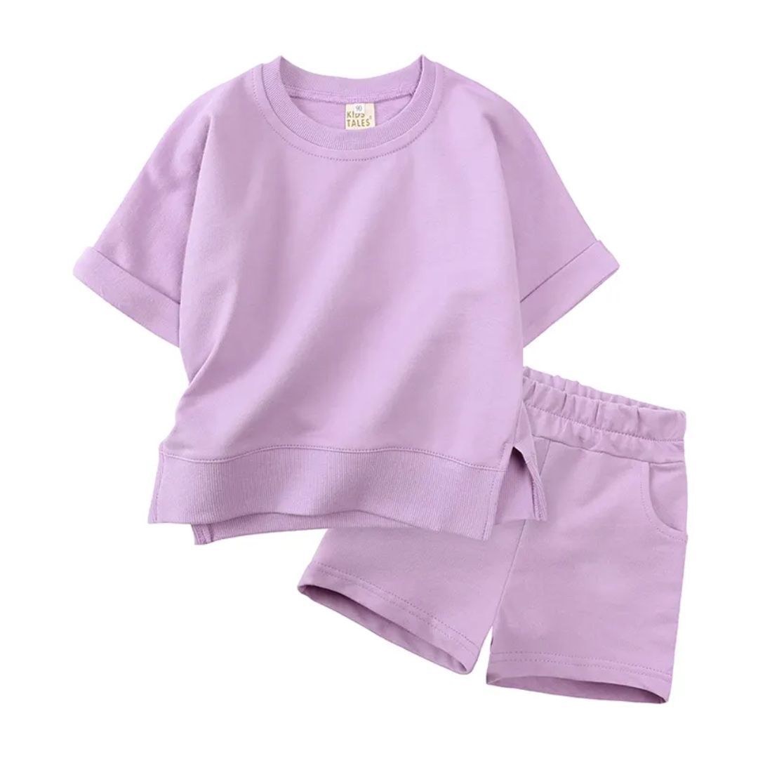 Blank Kids Tales Spring Shorts & Tee Sets  - Digital Images