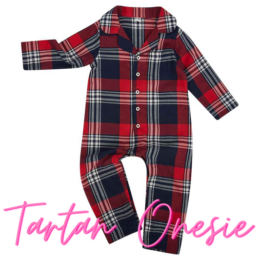 Baby Toddler Tartan Onesie