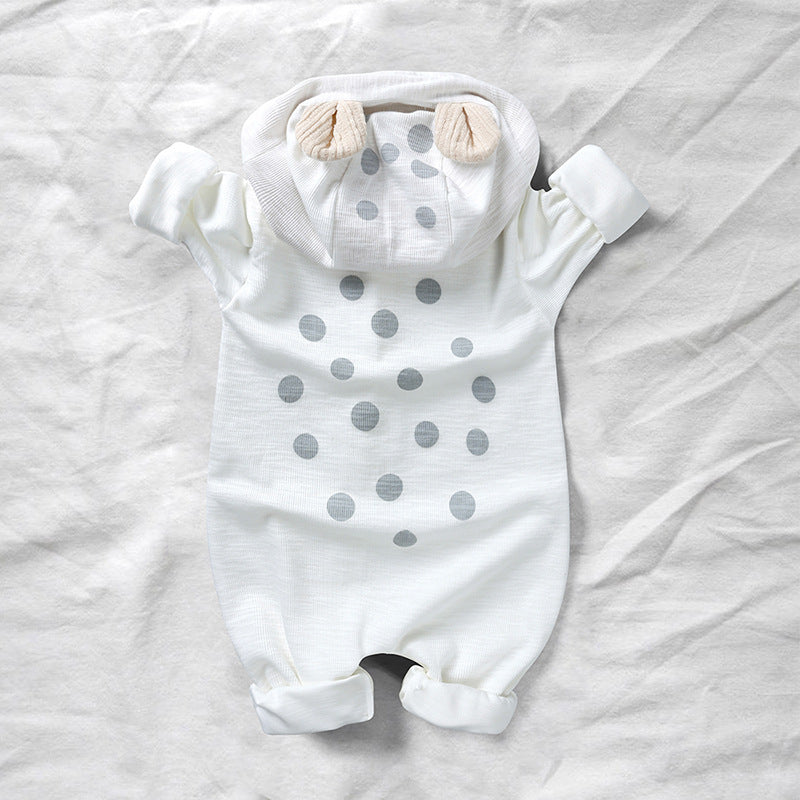 Kids Tales Cute Deer Onesie - White