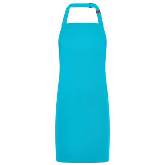 Kids Blank Adjustable Apron - Turquoise Blue