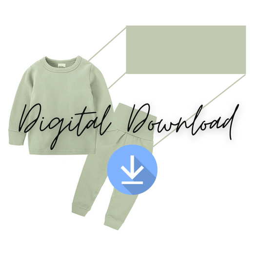 Marketing Blank Kids Tales Loungewear - Digital Images