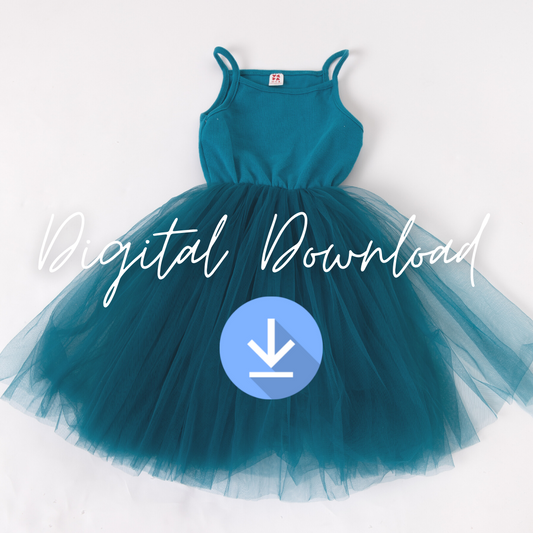 Blank Tutu Dresses - Digital Images