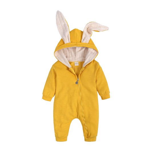 Kids Tales Bunny Onesie - Sunshine Yellow