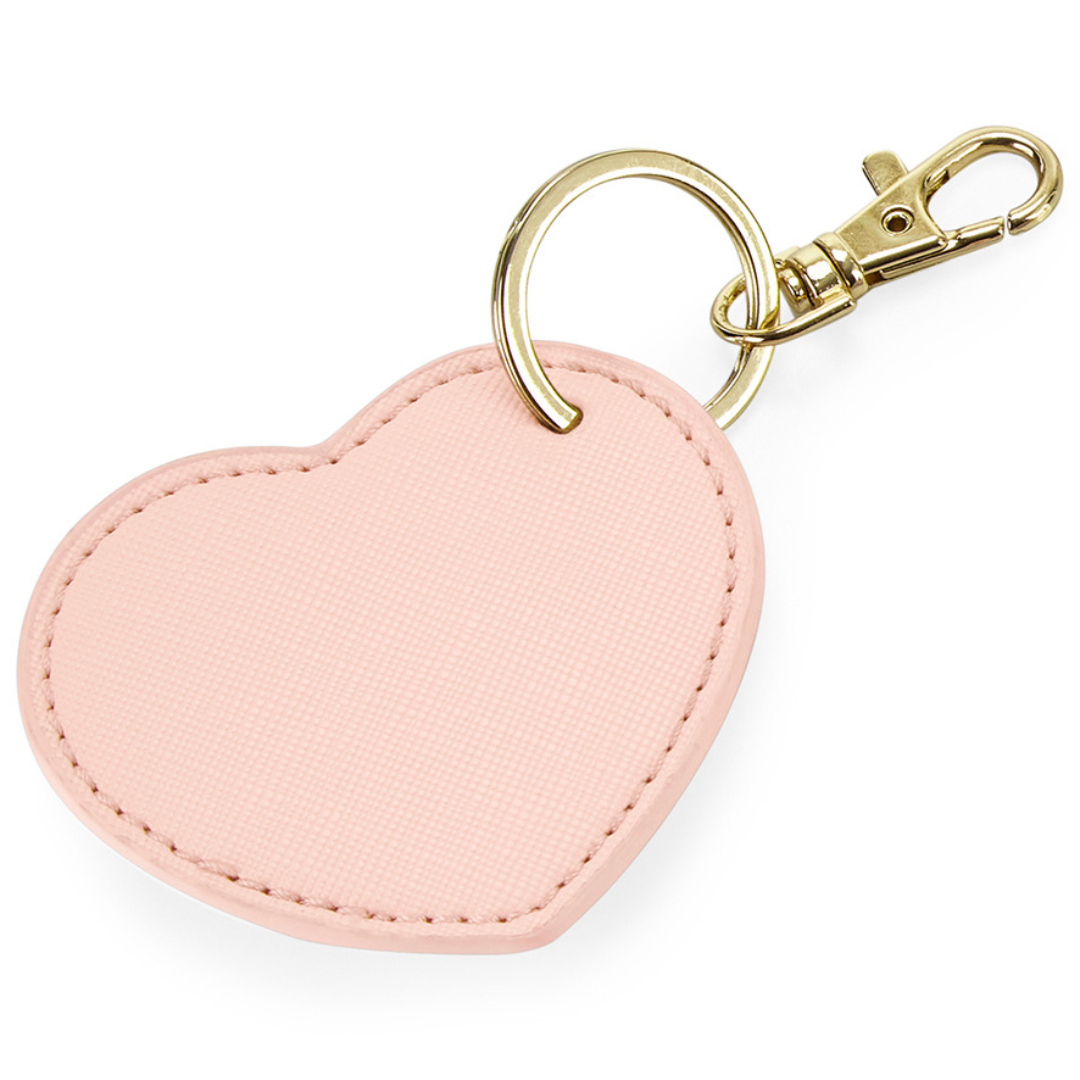 BagBase Boutique Heart Key Clip