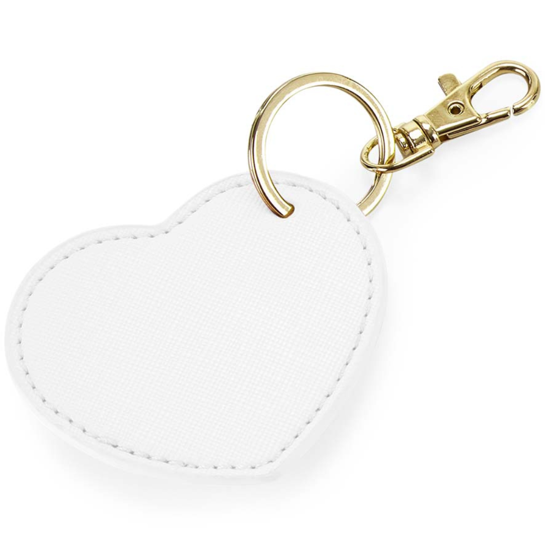 BagBase Boutique Heart Key Clip