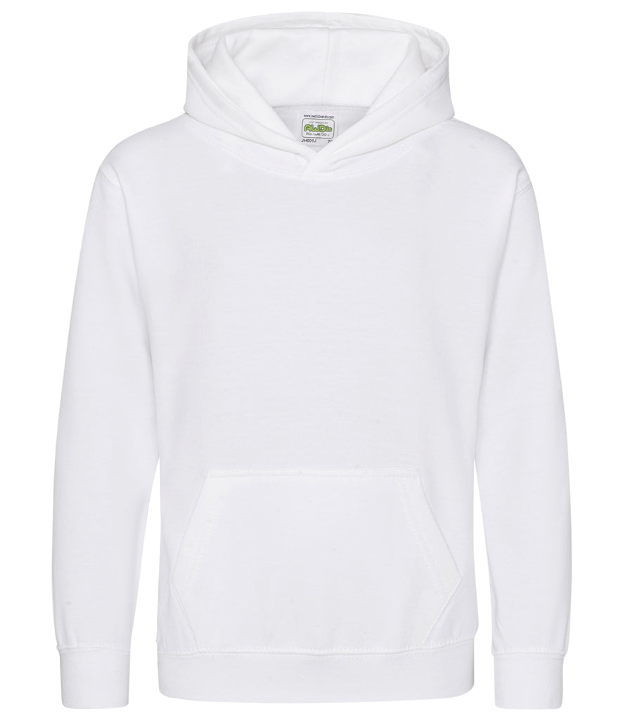 Kids Blank Cotton Hoodie - Trending White