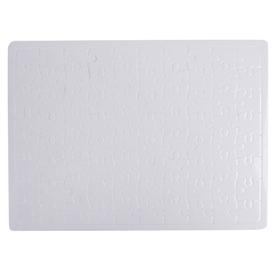 White Glossy Sublimation A5 Blank Jigsaw Puzzle