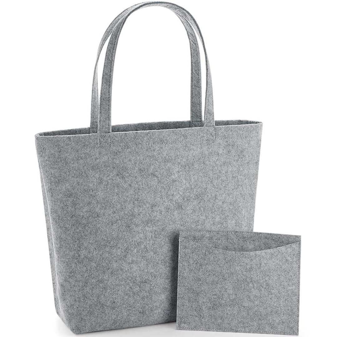 BagBase Felt Shopper